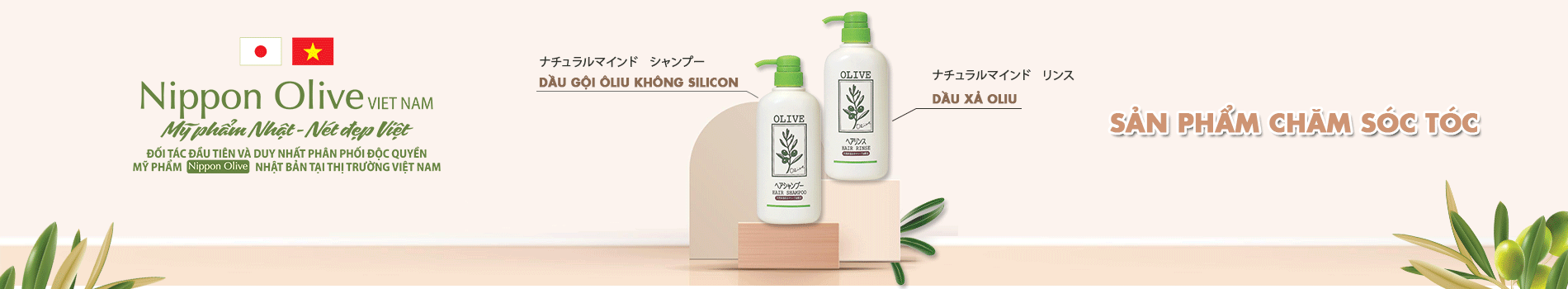 Dầu Gội - Dầu Xả Oliu